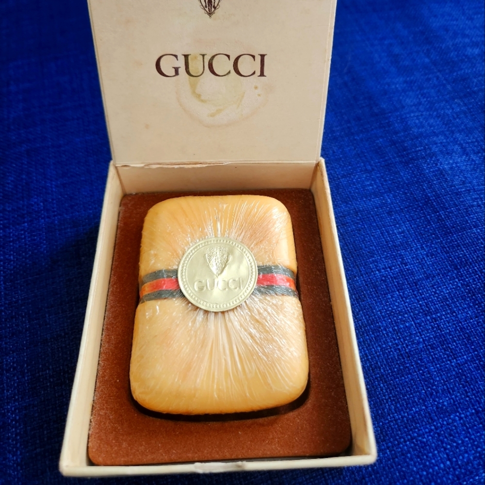 Vintage 1970's GUCCI Classic Bar Soap